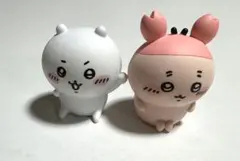 ちいかわ カニちゃん ソフビ マスコット 2体セット