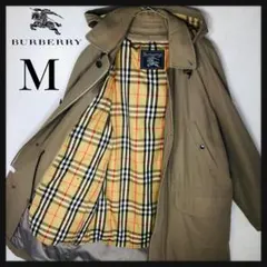【人気モデル】バーバリー モッズコート ダウンライナー付き ノバチェック M