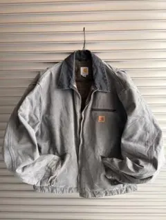 13 美品 J97 GVL カーハートデトロイトダックジャケット Sサイズ 中古・古着通販】CarHartt (カーハート) デトロイトジャケット/J97 GVL