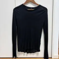 2026年最新】BASErange カラー：ブラック系 レディース 長袖 Tシャツ
