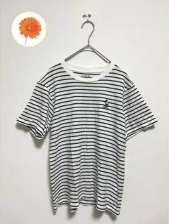 XS UNIQLO UT ミッキー　ボーダー　Tシャツ　半袖　ディズニー　コラボ