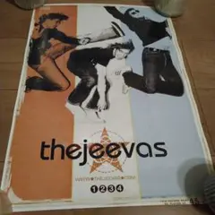 新品未使用　the jeevas 　ザ•ジーヴァス　ポスター