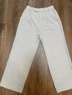 BEARDSLEY（ビアズリー） タックワイド センタープレスパンツ