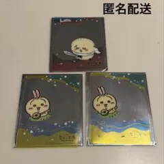 ちいかわ　プライズキャンペーン　クリアカード 3枚セット