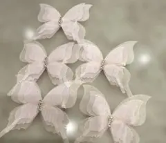 【数量限定】蝶モチーフ ヘアピン 5個セット