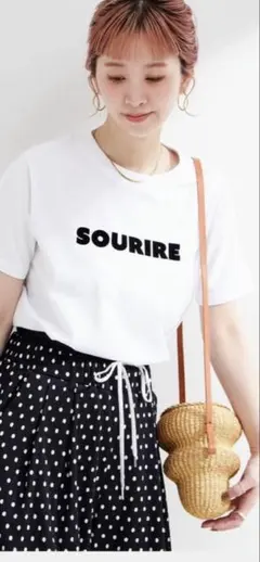 ロゴプリント 半袖Tシャツ ホワイトのサムネイル