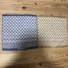 ハンドタオル2枚　renoma