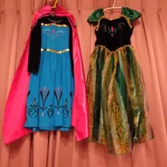 アナと雪の女王 コスプレ衣装 2点セット　エルサ　戴冠式