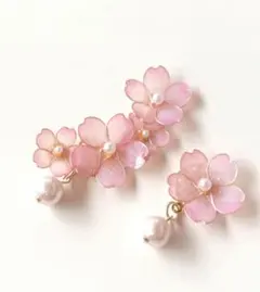 桜のイヤーカフ（セット）