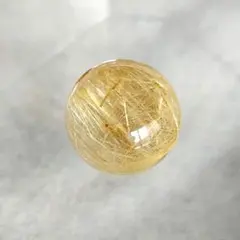 高品質 ルチル クォーツ 粒売り 約7.9mm 1155c