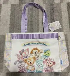 ハートフェルトレターズオブフレンドシップ トートバッグ ダッフィーアンドフレンズ