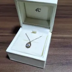 4℃ シルバー ネックレス ドロップモチーフのサムネイル
