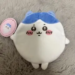 ハチワレ　まんまるポーチ　ちいかわくじ