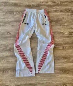 ホワイト ストライプパンツ y2k