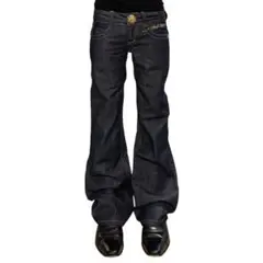 y2k rigid flare denim archive00s opium