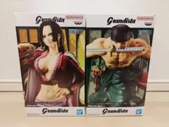 Grandista ボア・ハンコック & ロロノア・ゾロ フィギュアセット