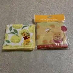 Disney くまのプーさん ハンドタオル ミニタオル 2枚セット