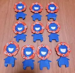 ミャクミャク風 折り紙 10セット ミニサイズ