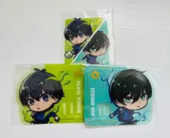 ブルーロック ダイカットクリアステッカーガム 潔＆凛