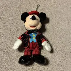 ミッキーマウス ぬいぐるみ チェーン付き