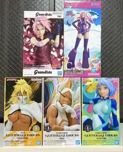 【人気アニメgirls figure 5種5体セット】 まとめ売り: