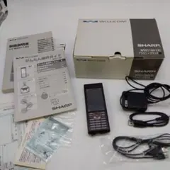 ⑦SHARP WILLCOM WS011SH 本体 ブラウニーブラックのサムネイル