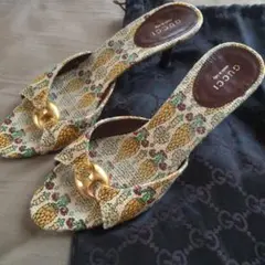 ChristianDior Vintage Padlock Heels 37.5 - メルカリ