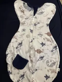 スワドル　宇宙ロケット（S）と星柄 （M）