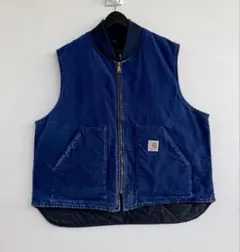 ゆ*う様 Carhartt × stussy コラボ ダックベスト ネイビー 新品ファッション - ゆ*う様 Carhartt × stussy コラボ ダックベスト