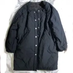 グレー キルティングジャケット 裏地ボア マックハウス