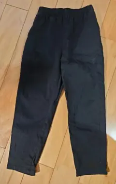 ジーユー　GU　シェフパンツ　130 黒