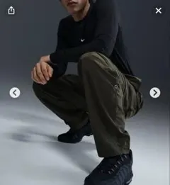 新品 ナイキテックウーブンカーゴパンツ Sサイズ