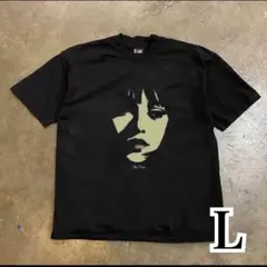 グラフィックTシャツ ストリート メンズ　Y2K opium 半袖 黒　Lのサムネイル