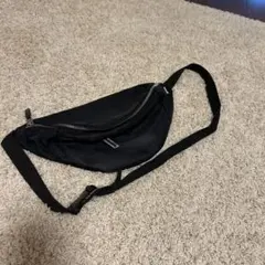 niko and... ブラックボディバッグ