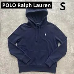 POLO Ralph Lauren パーカー　hoodie ポニー刺繍　ネイビー