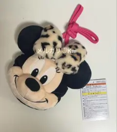 新品タグ付　ディズニー　ミニー　ショルダーバッグ　ヒョウ柄