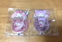 サンリオ カスタムアクリルチャーム ネコソーダ マイメロディ クロミ