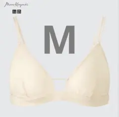 ユニクロ マメクロゴウチ ワイヤレスブラ シアー ナチュラル Mサイズ 新品