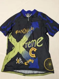 90s cannondale USA製 ハーフジップ サイクルシャツのサムネイル
