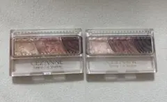 【CEZANNE 】アイシャドウパレット 02 08 セット