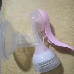 手動式母乳搾乳器 ピンク