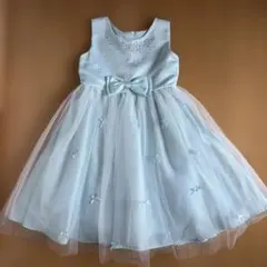 マザウェイズ　水色　ドレス　ワンピース　130