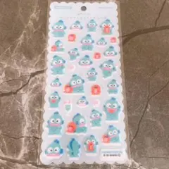 ふわふわ　サンリオキャラクターズしーる　ハンギョドン