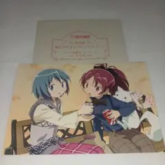 【希少】魔法少女まどかマギカフェアのポストカード　さやか&杏子