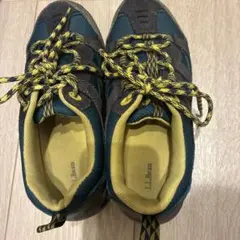 L.L.Bean スニーカー 青/グレー/イエロー　22.5センチのサムネイル