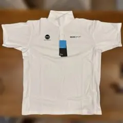 【新品】MoveSport SUNSCREEN 鬼鹿の子カラーロゴ半袖ポロシャツのサムネイル
