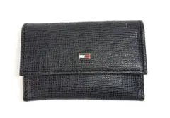 新品トミーヒルフィガー６連キーケース ブラック　訳有り品です