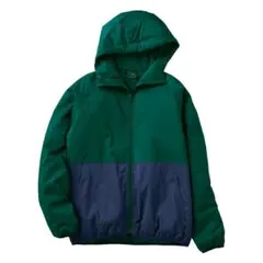 ワークマン リペアテック（R）ウォームストレッチジャケット LL 緑/紺