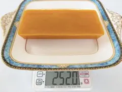天然蜜蝋 ミツロウ 252.0g ハンドメイド素材