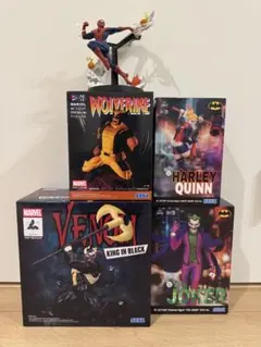 MARVEL(マーベル)DCフィギュア5点セット
